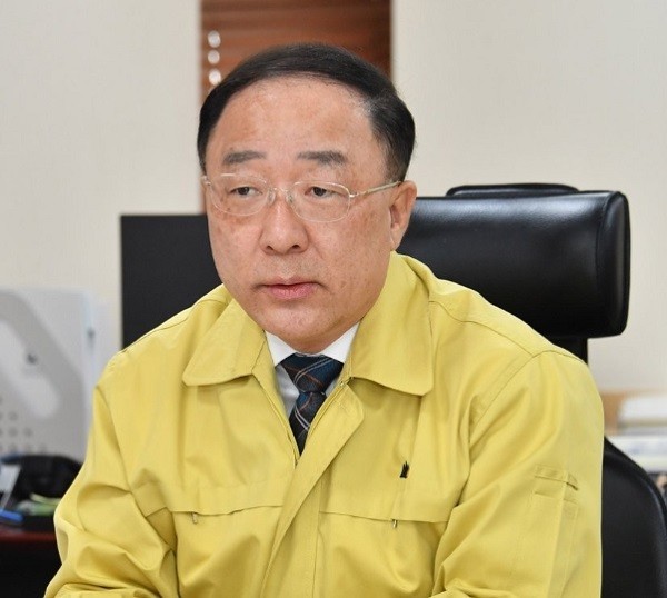 홍남기 부총리 겸 기획재정부 장관[출처=연합뉴스]