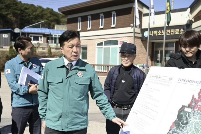 예산군, 해빙기 대비 주요사업장 현장...
