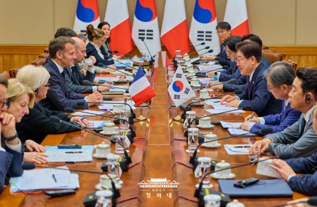 이재명 대통령, 에마뉘엘 마크롱 프랑...