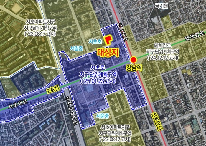 서울시, 서초동 1307-4번지 일원...