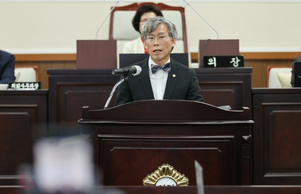 인천 동구의회 최훈 의원 의정자유발언...