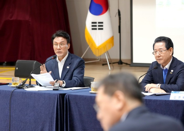 김영록 전남도지사, 김민석 총리와 섬...