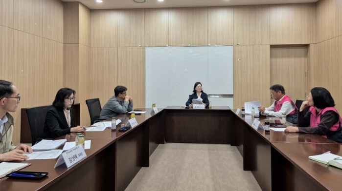 경기도의회 장윤정 의원, 학교 급식실...