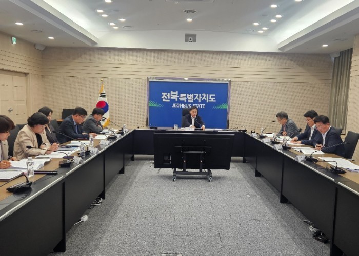 전북자치도, 시군 부단체장 회의 개최...