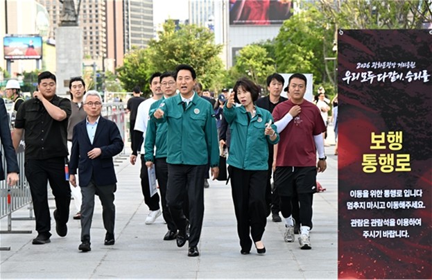 "응원은 뜨겁게, 안전은 빈...