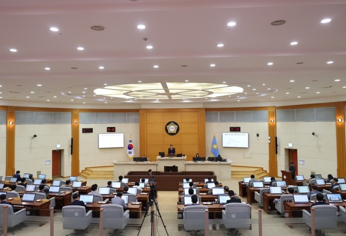 포항시의회, 제9대 마지막 임시회 개...