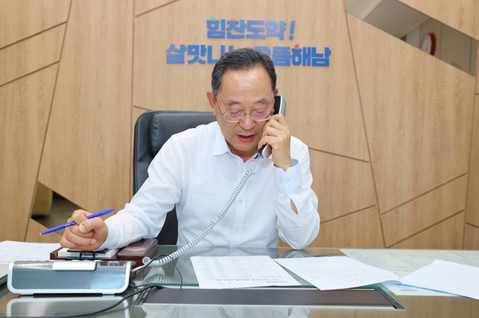 “해남군수입니다, 행정서비스 만족하신...