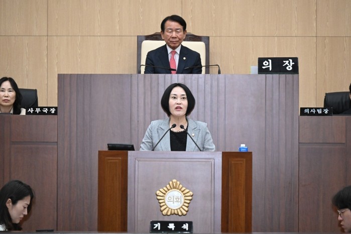 울주군의회 노미경 의원 “범서읍 성장...