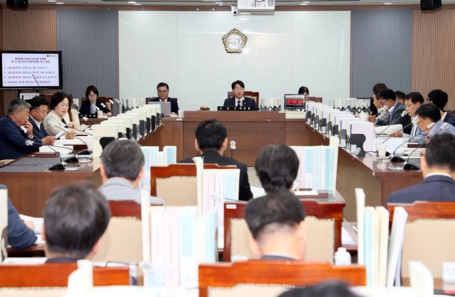 충남도의회 예결특위, 충청남도 결산안...