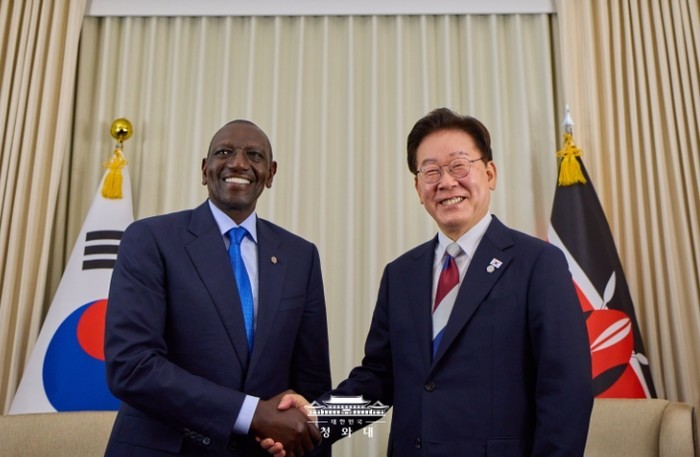 한-케냐 정상, 상생·공동성장 기반으...