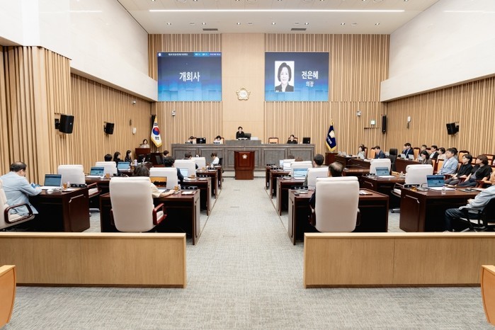 광진구의회, 제291회 임시회 개회
