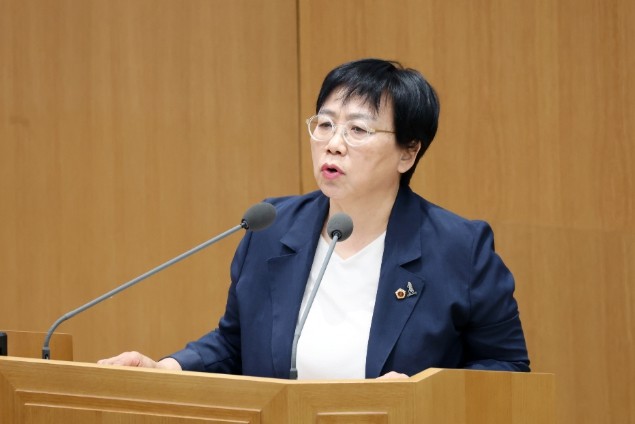 경기도의회 조미자 의원, 임기 마지막...