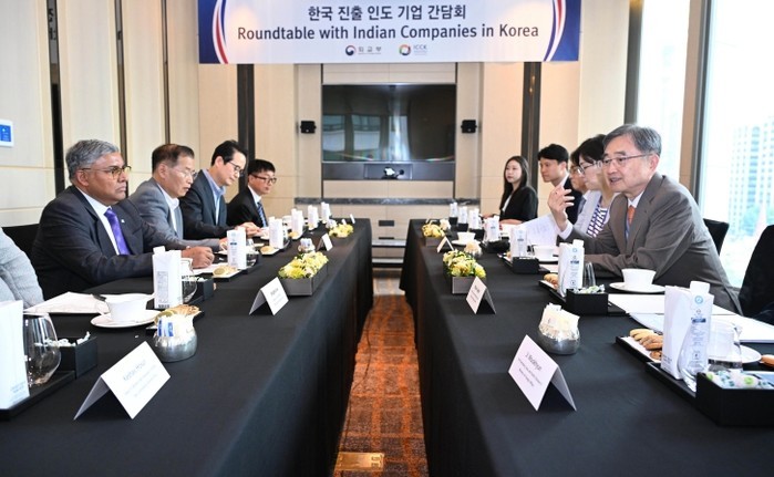 외교부, 한국 진출 인도 기업 간담회...