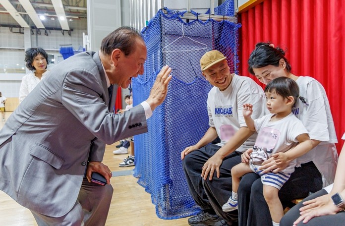 유동균 마포구청장, 가족운동회서 좋은...