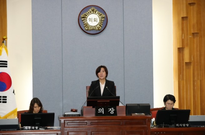 제9대 남구의회 전반기 의장에 이양임...