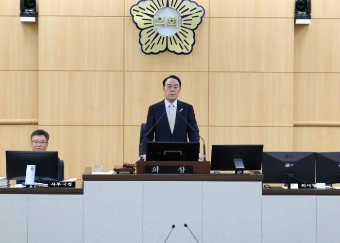 여수시의회, 제256회 임시회 개회…...