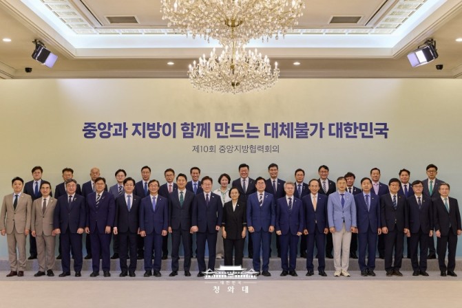 오세현 아산시장, 이재명 대통령 만나...