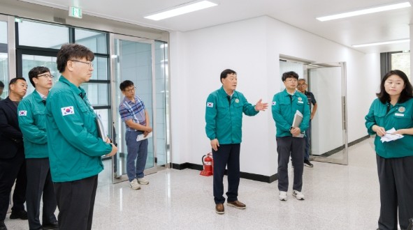 김윤철 합천군수, 합천정수장 증설 현...