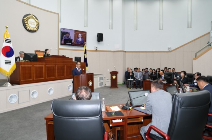 구례군의회, 제333회 정례회 개회