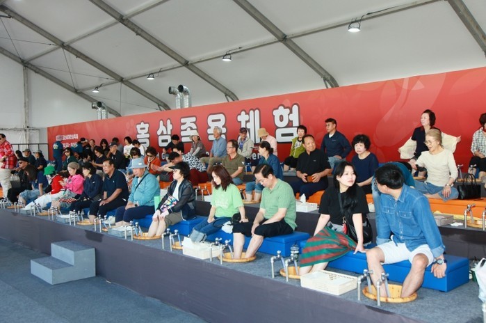제44회 금산세계인삼축제 홍삼 족욕·...
