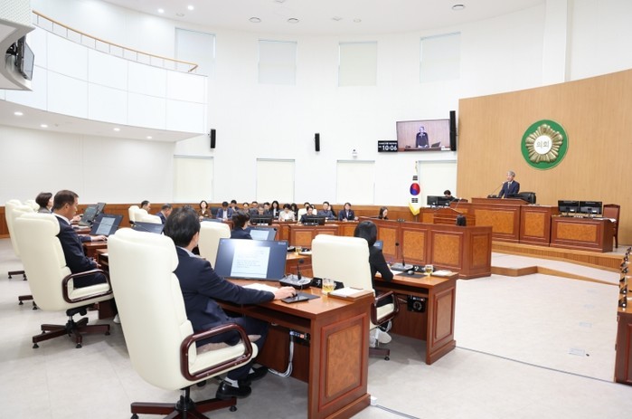 고성군의회, 제313회 임시회 개회