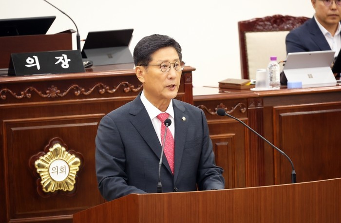 이희환 유성구의원, 구룡소류지 생태휴...