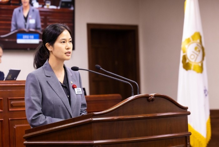 순천시의 김희강 의원, '여순...