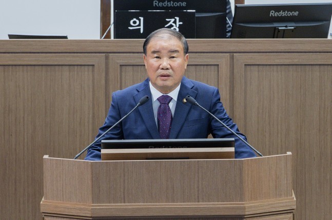 화성특례시의회, 김정주 의원 5분 자...
