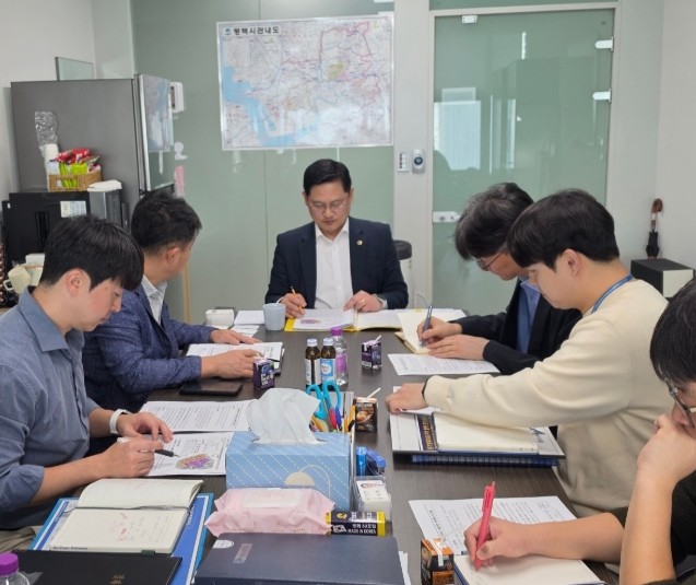 경기도의회 안계명 의원, 현덕지구 사...