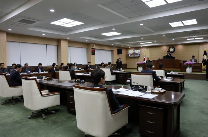 청양군의회, 제324회 임시회 개회