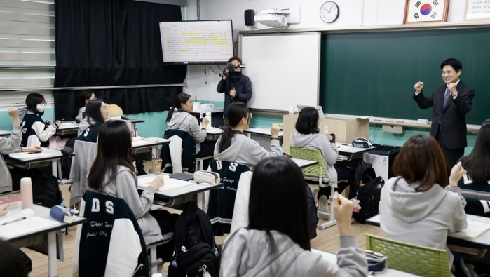김대중 전남광주특별시교육감, 대성여고...