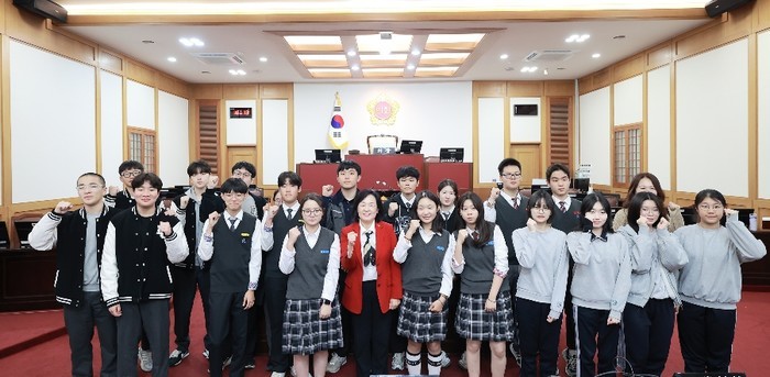 대구시의회, 청소년 기자단 대상 의회...